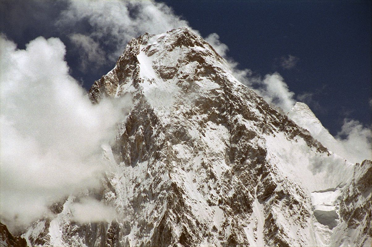 11 Gasherbrum IV With Gasherbrum II Behind From Concordia